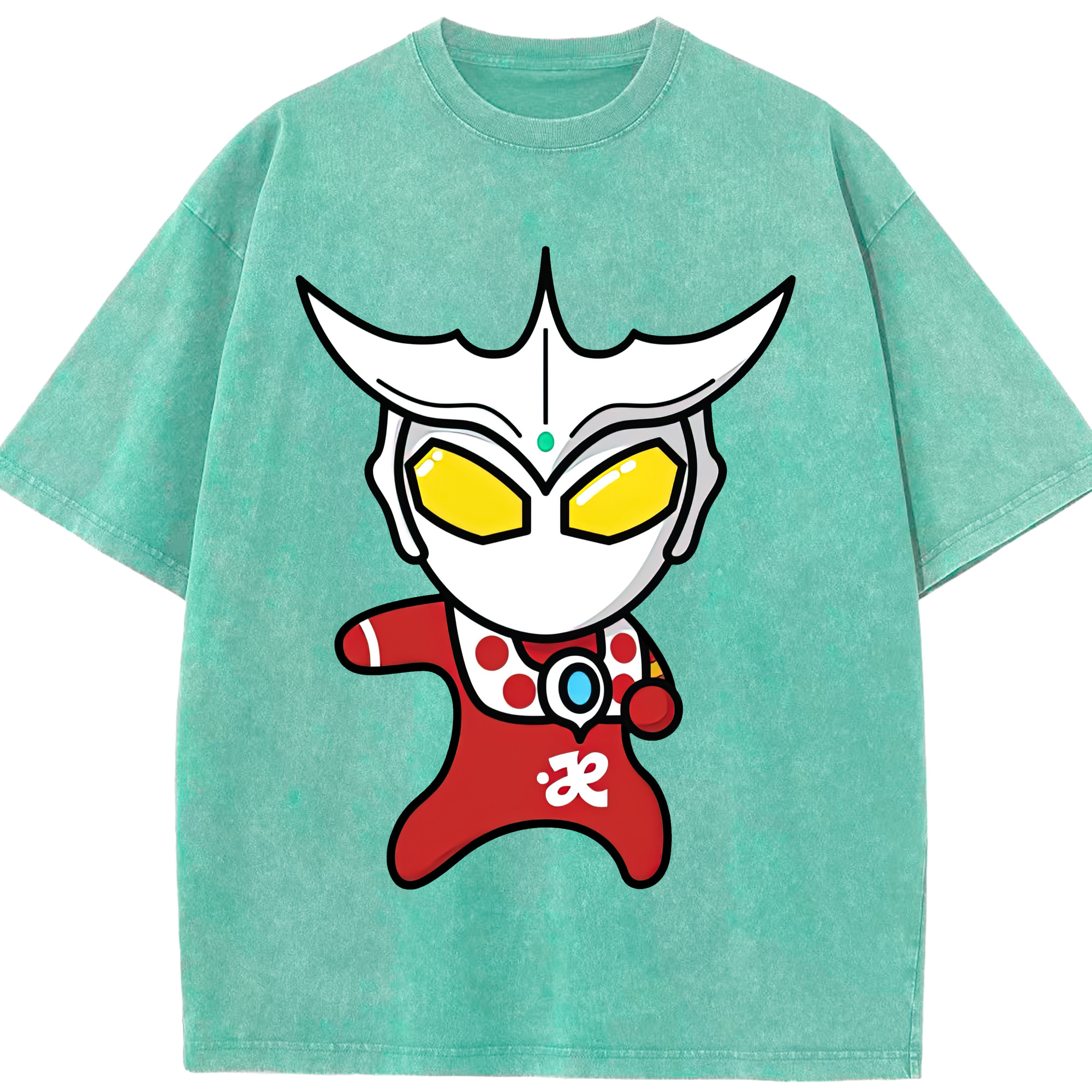 （画像用） ウルトラマン Ultraman 綿100% ヴィンテージ風 半袖Tシャツ（フロントプリント）